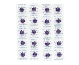 40 Plaqsearch Two Tone, Chewable, Disclosing Tablets