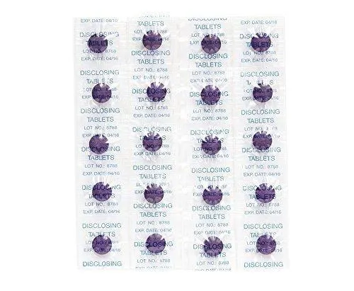 40 Plaqsearch Two Tone, Chewable, Disclosing Tablets