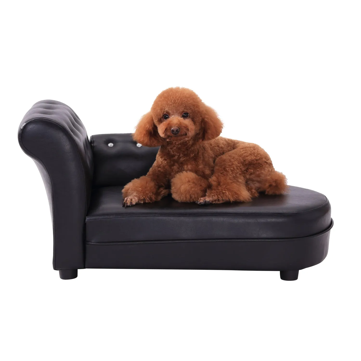 82.5Lx45Wx41.5H cm Pet Sofa-Black