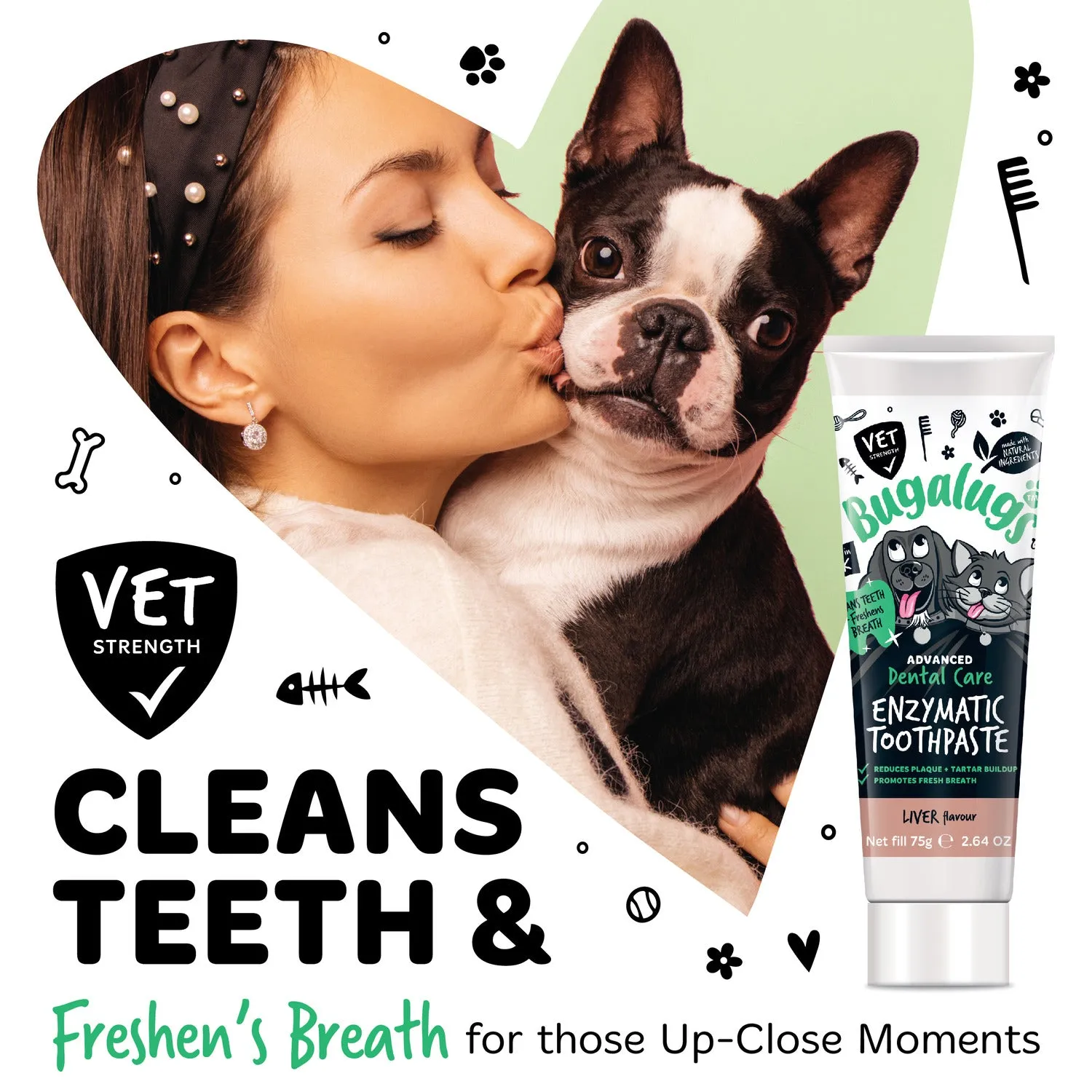 Advanced Dental Care Enzymatic Toothpaste (Liver Flavour) for Dogs & Cats