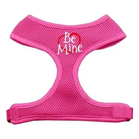 Be Mine Soft Mesh Harnesses Pink Large