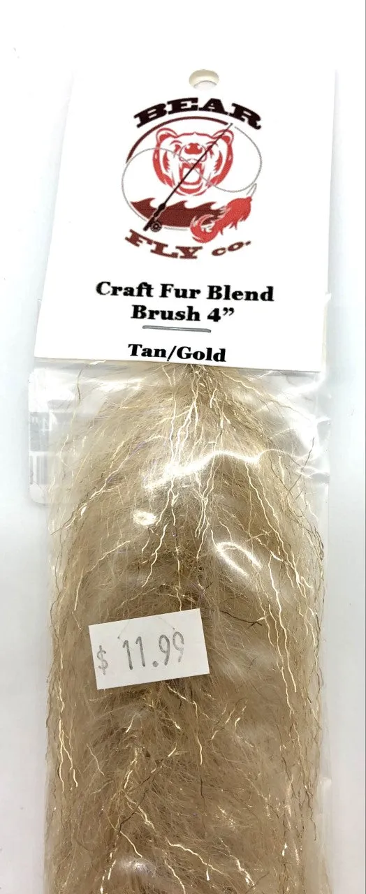 Bear Fly Co Craft Fur Blend Brush 4"