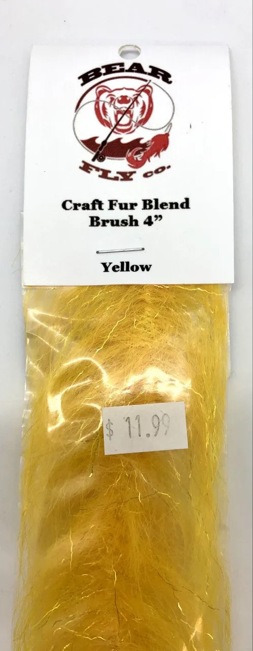 Bear Fly Co Craft Fur Blend Brush 4"