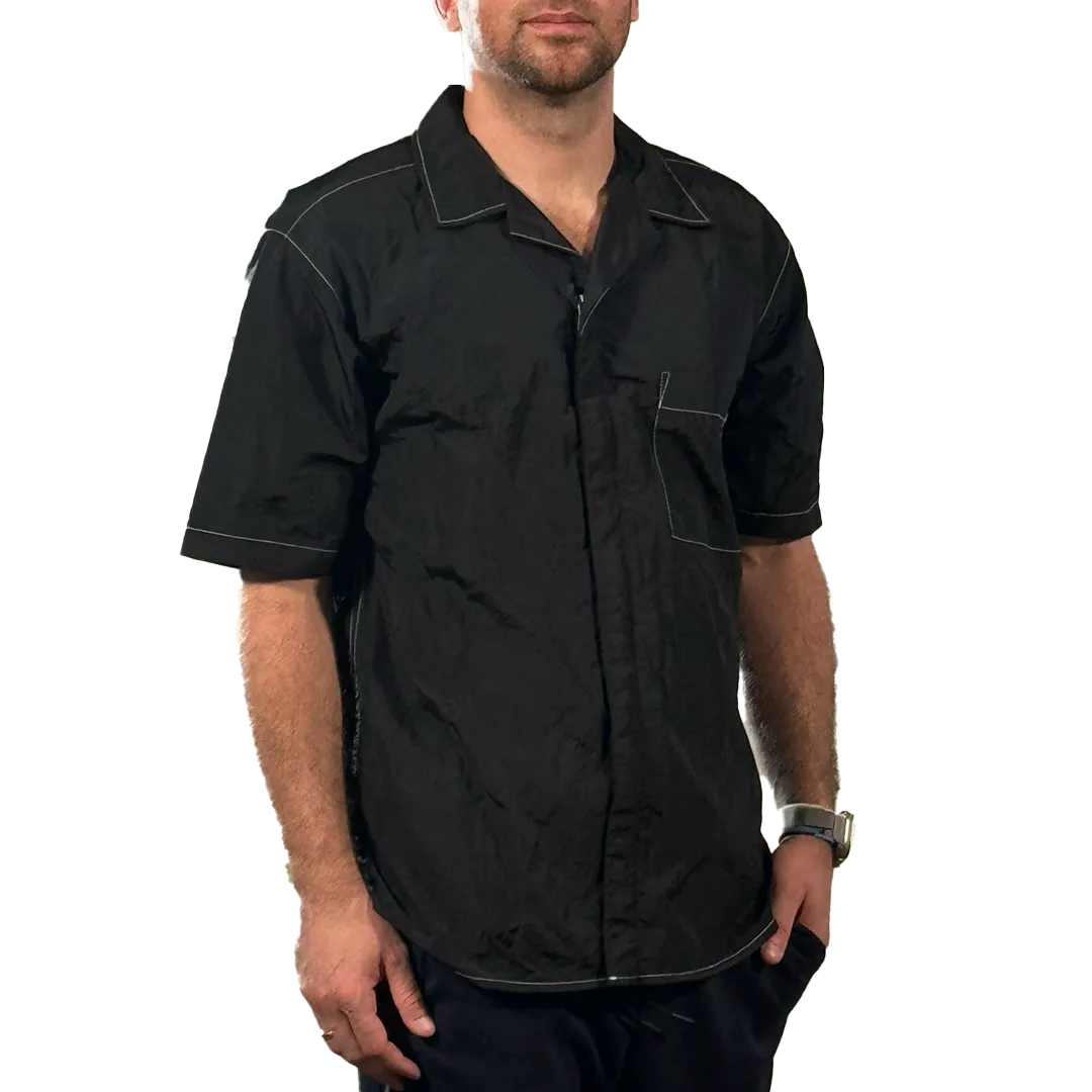 Black Unisex Shirt by Jim Jump