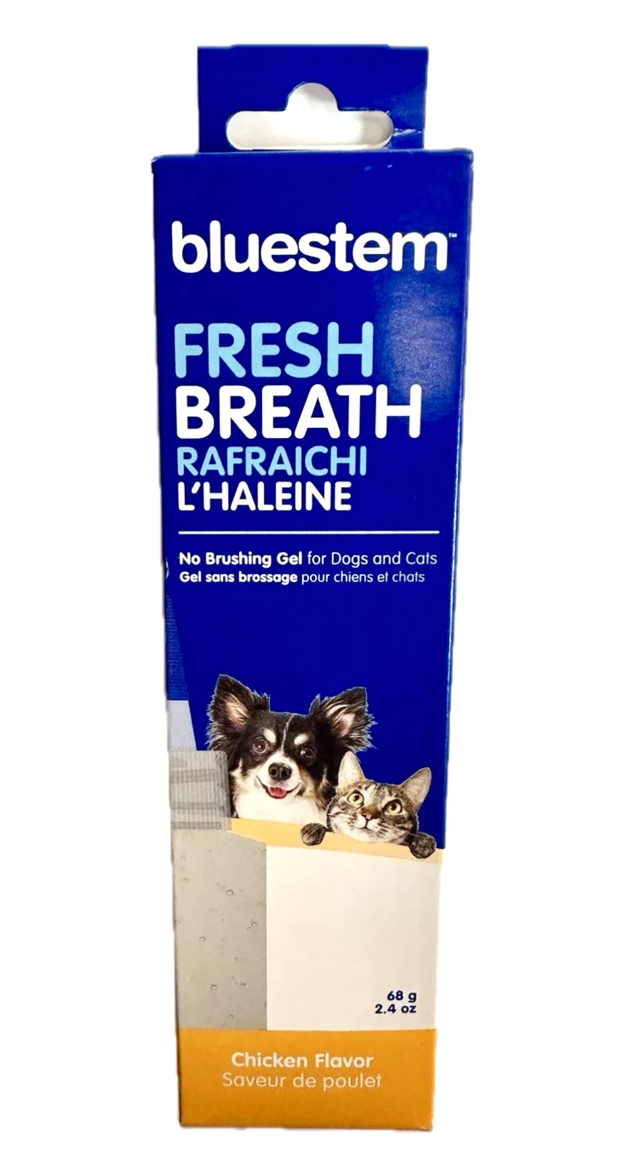 Bluestem No Brushing Gel for Dogs and Cats Chicken
