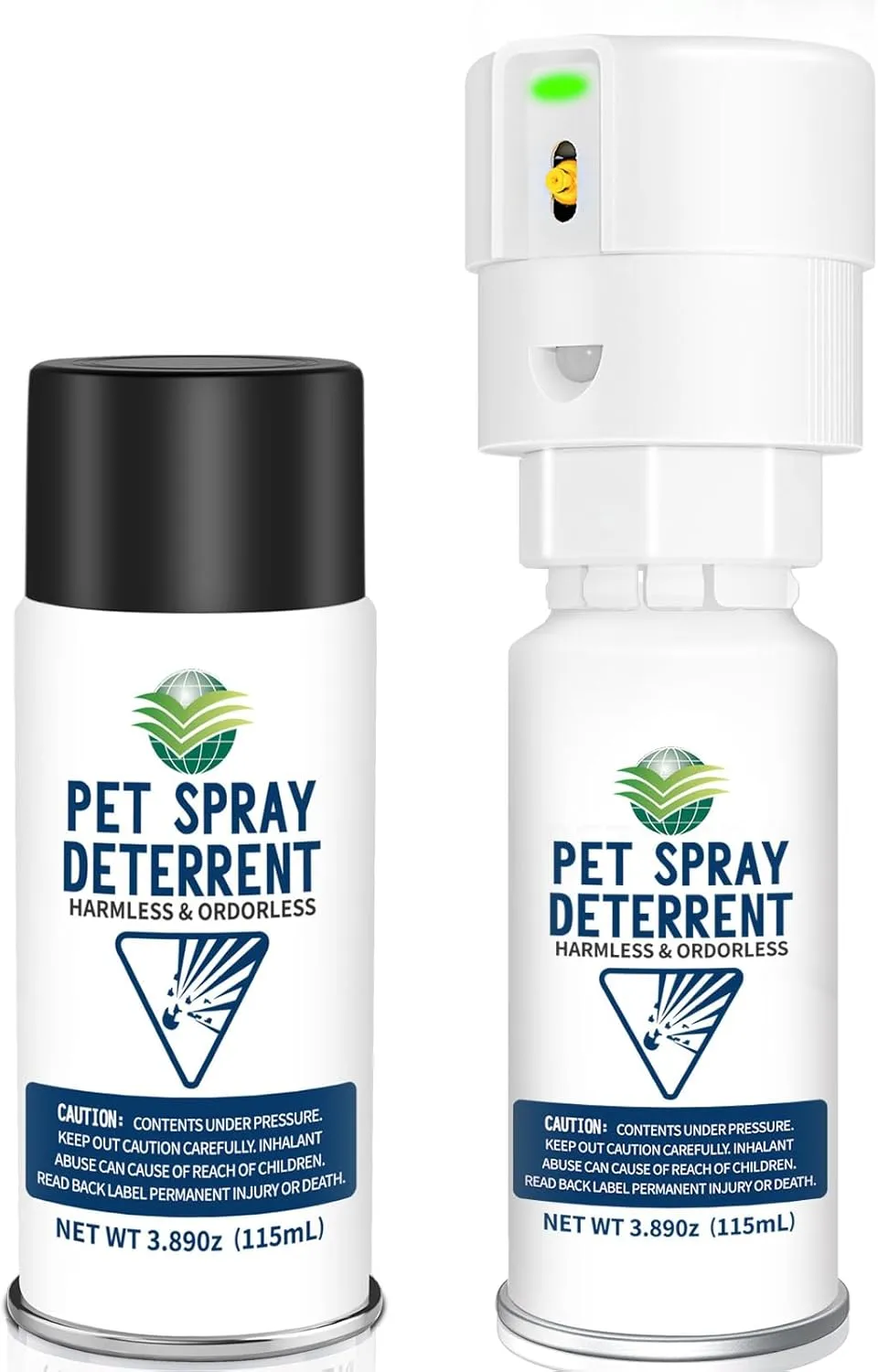 Cat Spray Deterrent System, Pet Deterrent Device Refill White