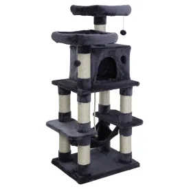 Cat Tree Scratching Post Scratcher Tower Condo House Furniture - Wood