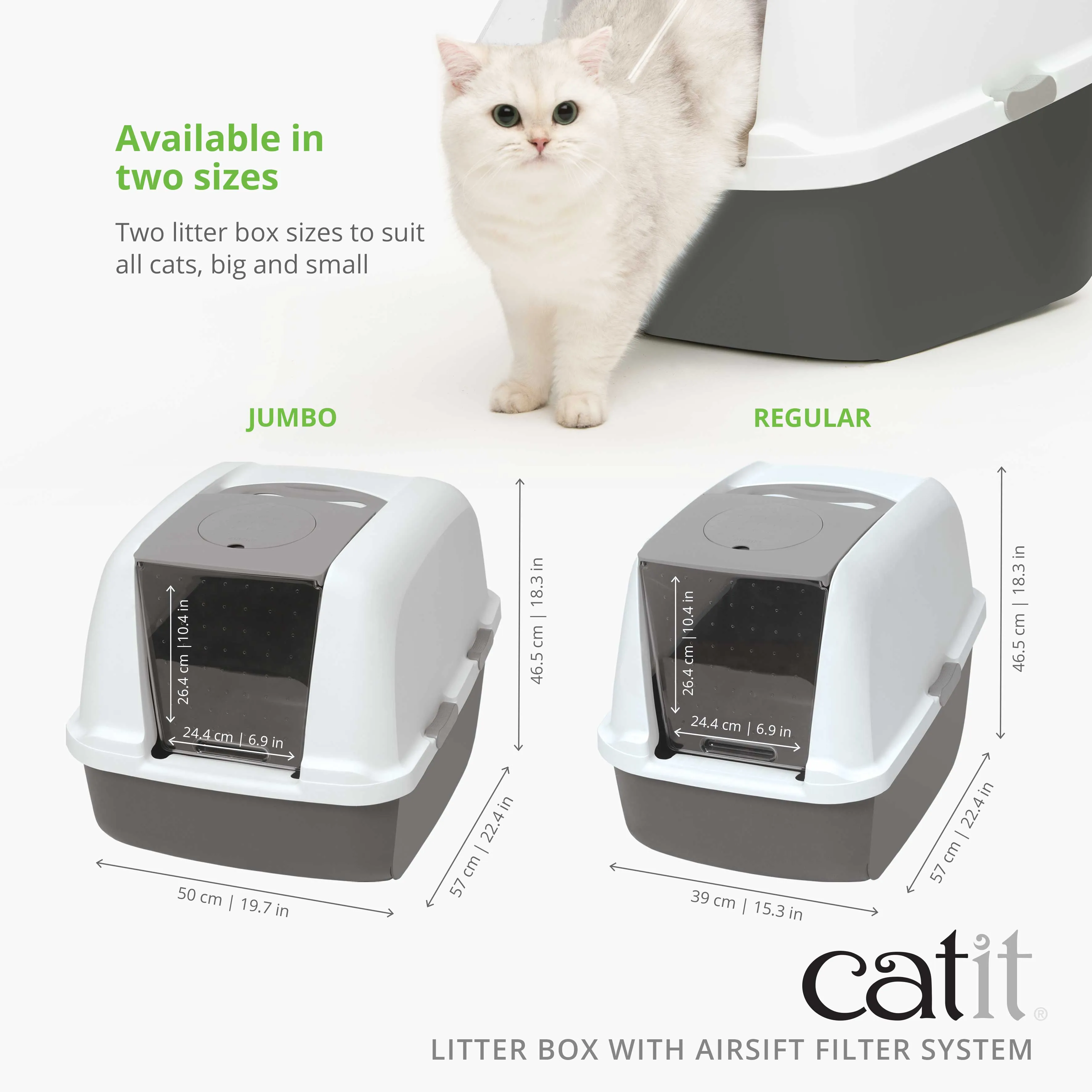 Catit Airsift Litter Pan Large