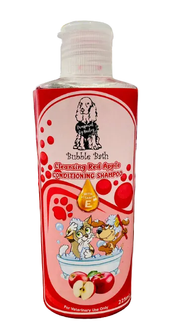 Cleansing Red Apple Conditioning Shampoo for Cats & Dogs 200ml