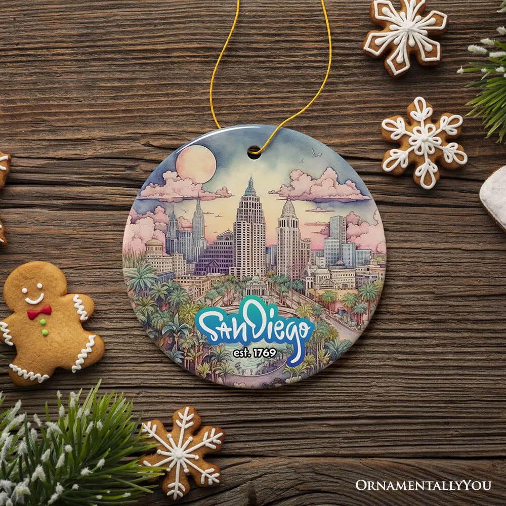 Creative San Diego Holiday Decoration, Memorable Memento and Present