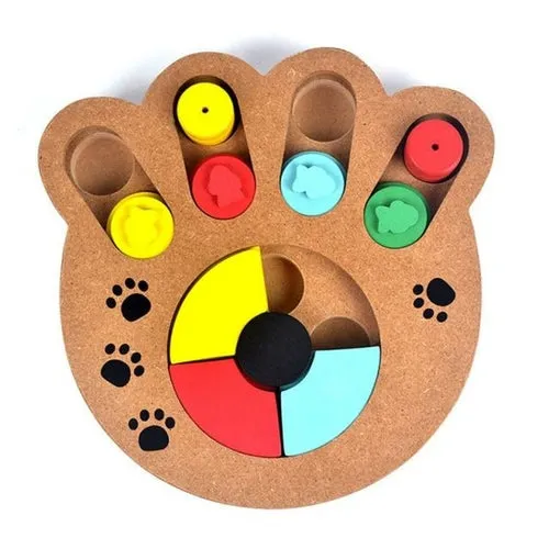 Dog Puzzle Toys Increase IQ Interactive Slow Dispensing Feeder Pet Cat