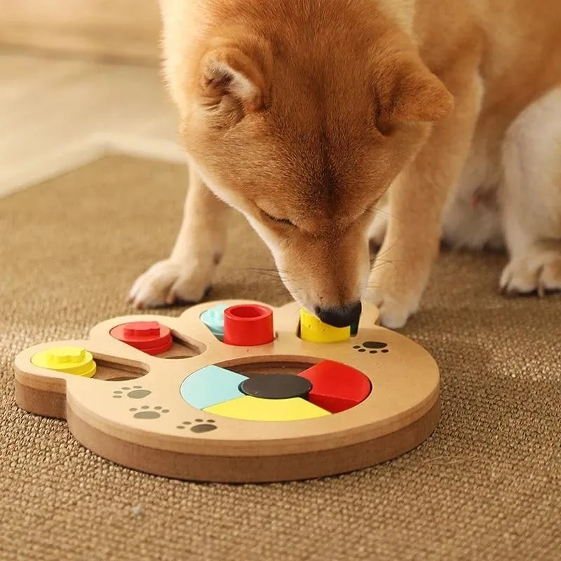 Dog Puzzle Toys Increase IQ Interactive Slow Dispensing Feeder Pet Cat