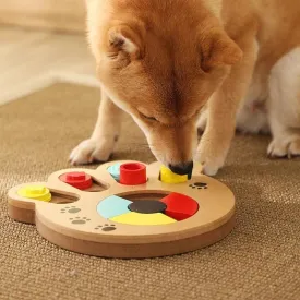 Dog Puzzle Toys Increase IQ Interactive Slow Dispensing Feeder Pet Cat