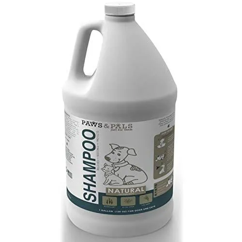 Dog Shampoo For Dry Itchy Skin - Smelly Dogs Cats Oatmeal Shampoo and Conditioner Medicated Formula Clinical Aloe Vera Pet Wash for Puppy Kitten Kitty Cat Dry Itchy Sensitive Shedding Skins - 1 Gallon