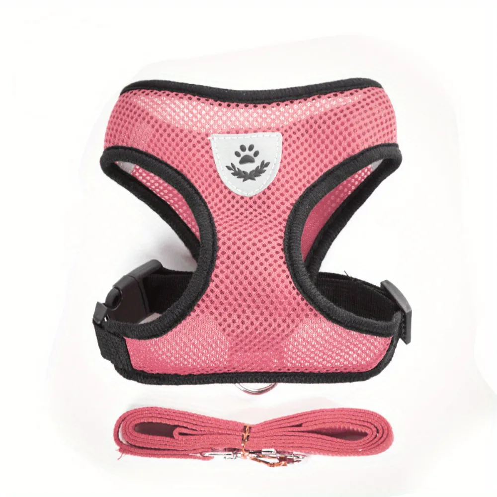 dogs harness night reflective glowing petsafe around waist leash collar ✈️ free.shipping