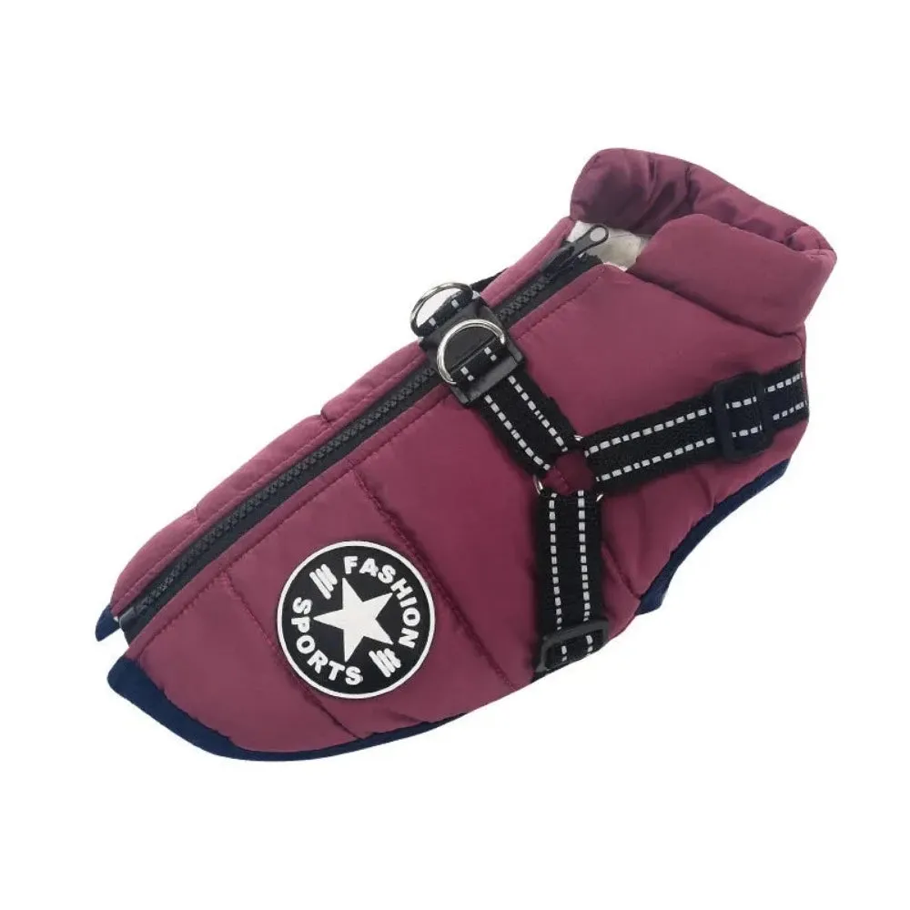 dogs outdoors clothes cotton harness around waist under belly raincloth ✈️ free.shipping