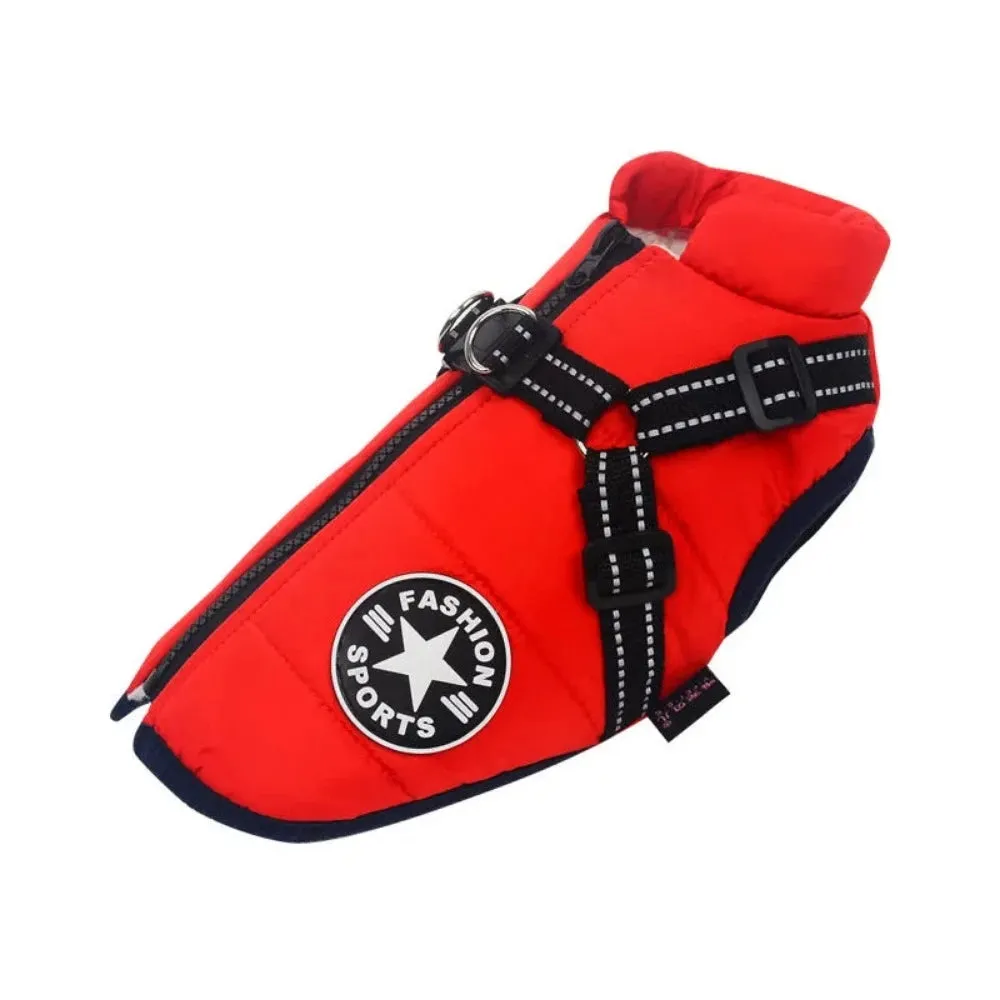 dogs outdoors clothes cotton harness around waist under belly raincloth ✈️ free.shipping
