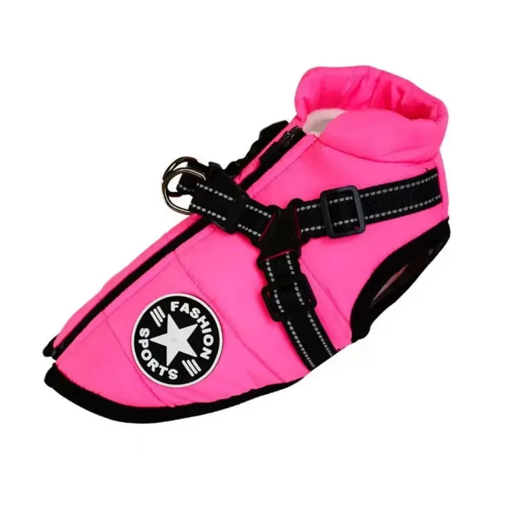 dogs outdoors clothes cotton harness around waist under belly raincloth ✈️ free.shipping