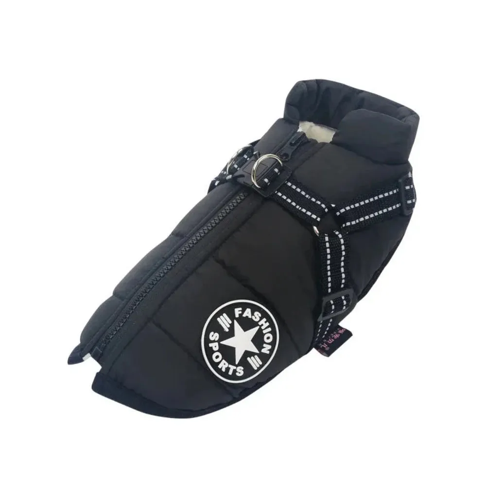 dogs outdoors clothes cotton harness around waist under belly raincloth ✈️ free.shipping