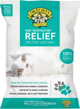 Dr. Elsey's R&R Stress-Reducing Clumping Clay Cat Litter 18lb. Bag