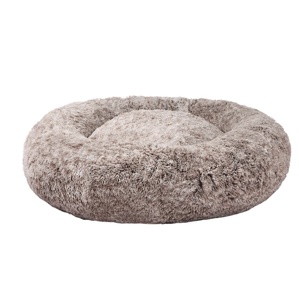 Fluffy Calming Portable Napping Mattress Sofa Bed - 1.8M Brown