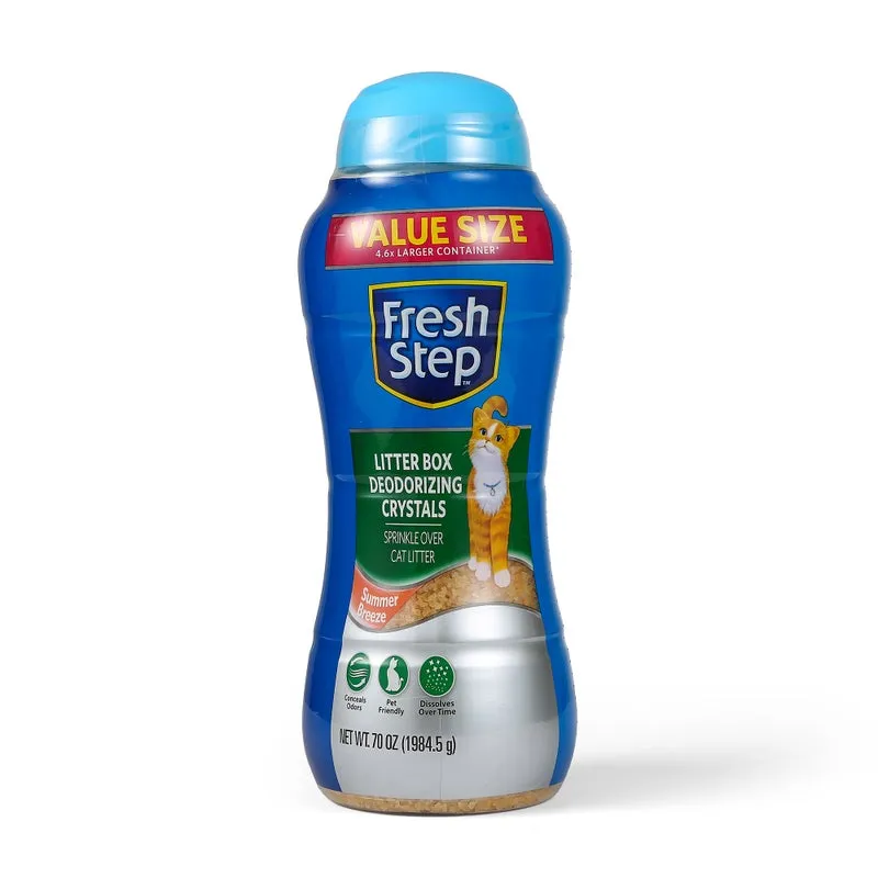 Fresh Step Litter Box Scent Crystals - Summer Breeze