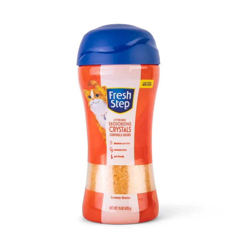 Fresh Step Litter Box Scent Crystals - Summer Breeze