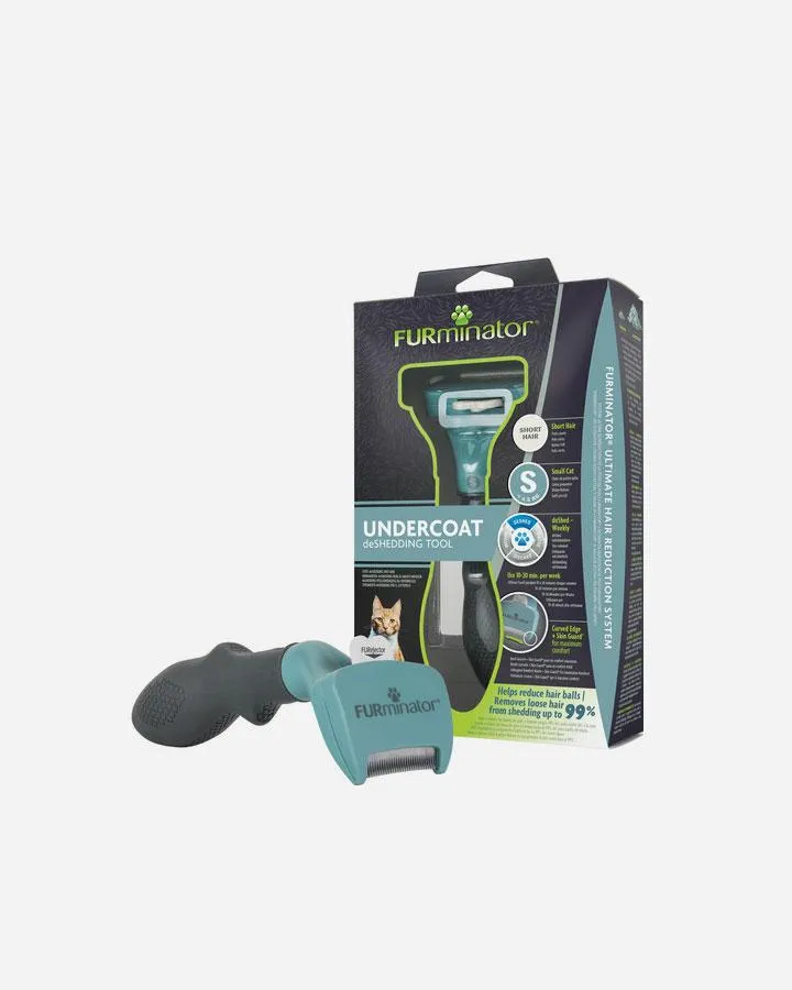 FURminator Deshedding Tool for Cats - long and short hair