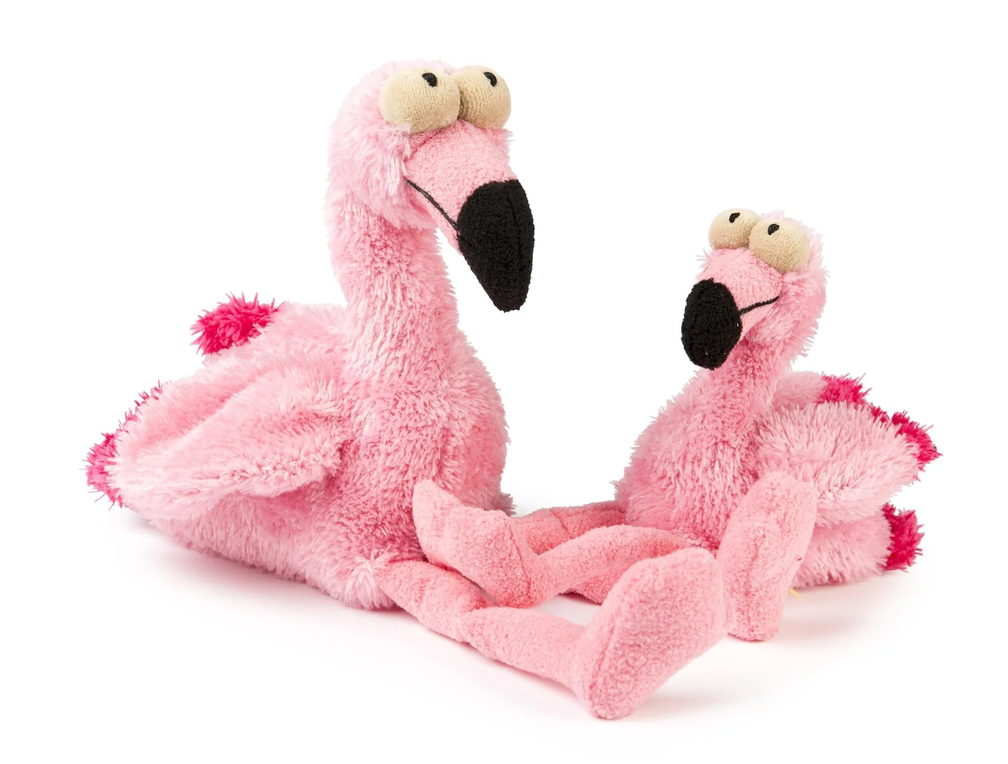 FuzzYard Flo The Flamingo Dog Toy Large