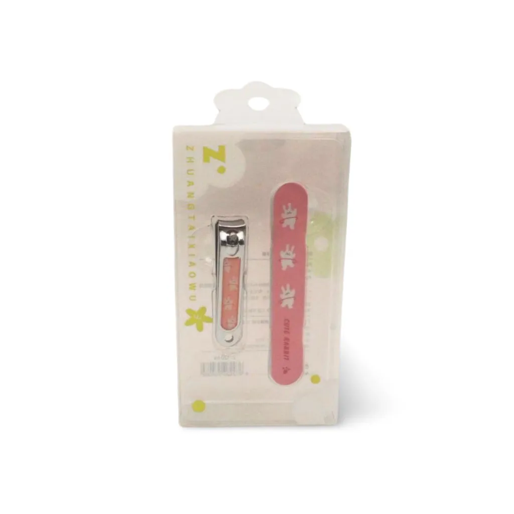 GLADKING  Cute Portable Safety Nail Clippers With Nail File