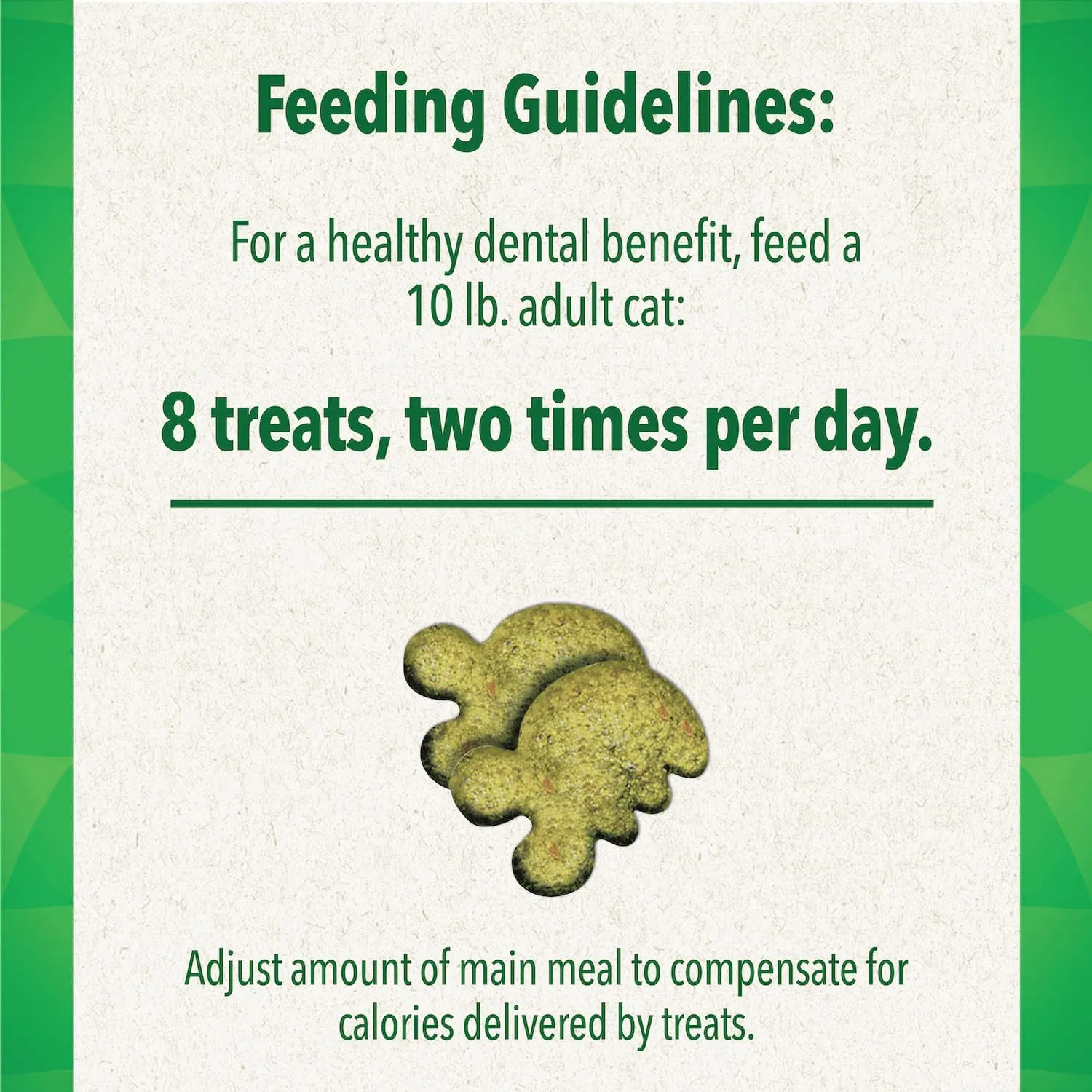 Greenies Feline Natural Dental Care Cat Treats Oven Roasted Chicken Flavor, 21 oz. Tub