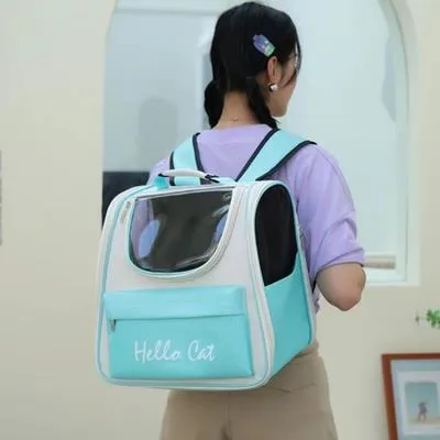 Happy Cat Carrier Back Bag