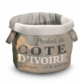 HOME COLLECTION PETBAG COFFEE COTE D`IVOIRE 35CM