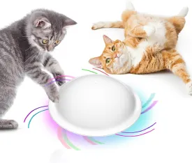 Interactive Cat Toys for Indoor Cats,Automatic Cat String Toy,USB Rechargeable Interactive for Cat Enrichment,Random Rotation Games