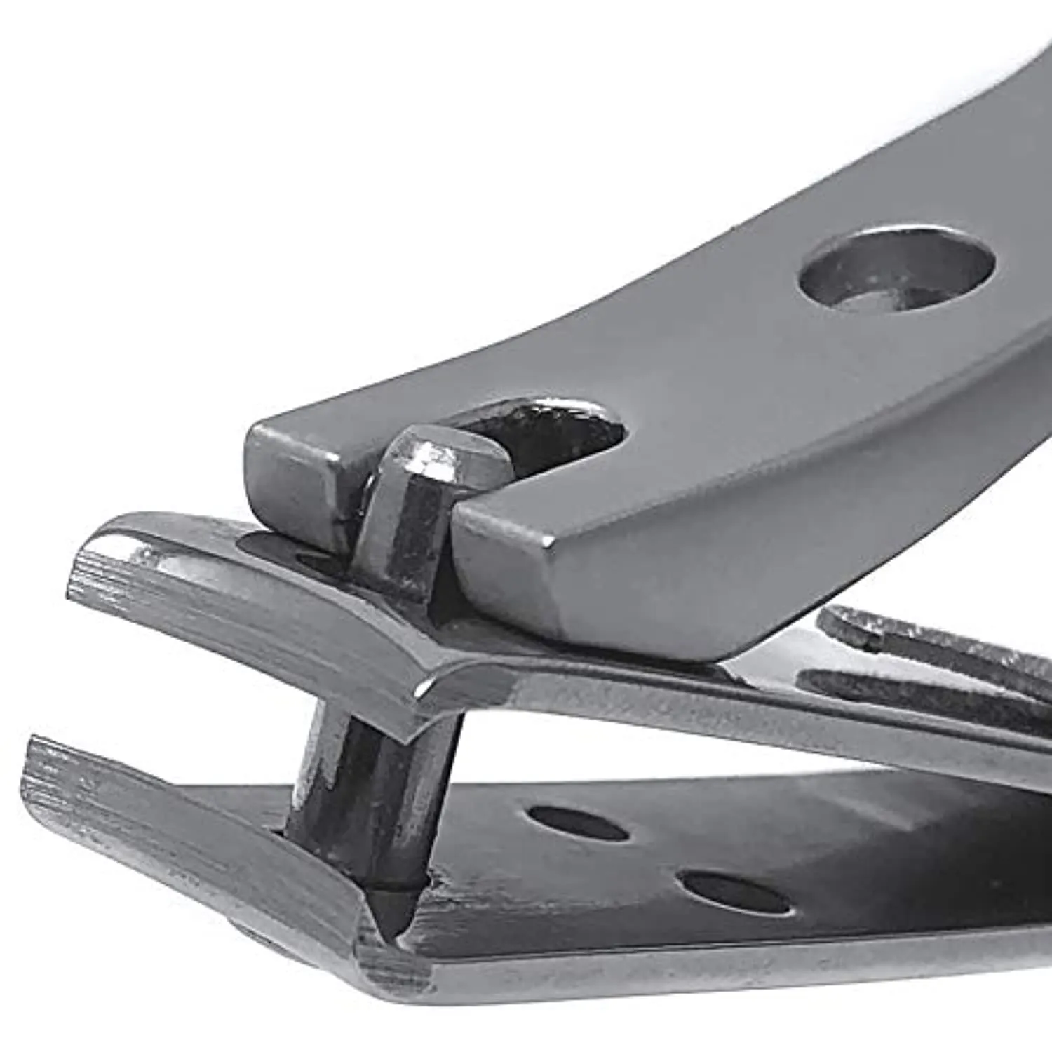 Kohm WHS-440L Heavy Duty, Curved Blade, Wide Jaw Toenail Clippers for Thick Nails, Large Nail Clippers for Men, Seniors, Women, Nail Clipper with File