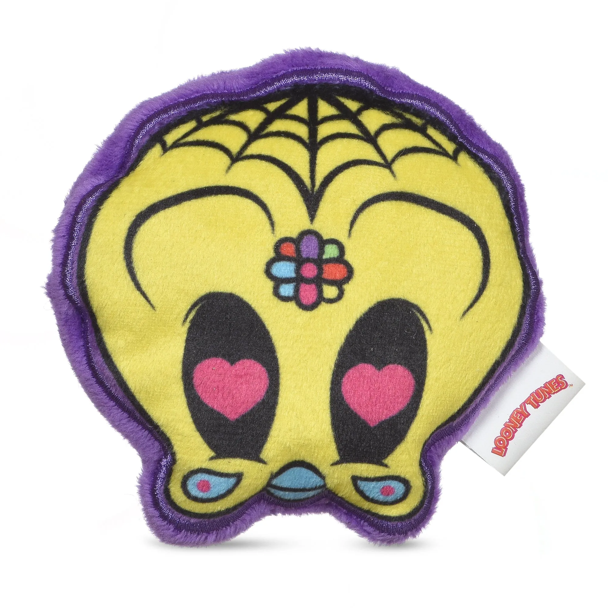 Looney Tunes: Halloween 4" Tweety Bird Plush Flattie Squeaker Toy