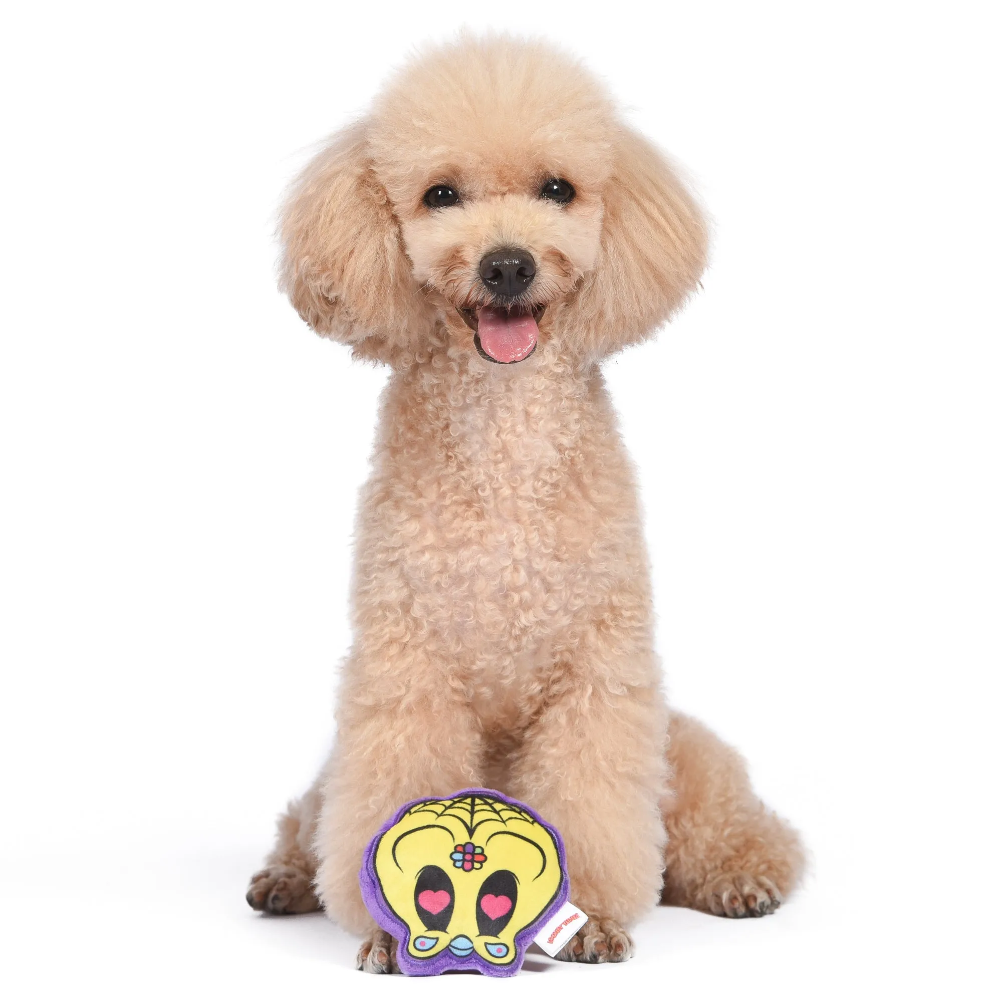 Looney Tunes: Halloween 4" Tweety Bird Plush Flattie Squeaker Toy