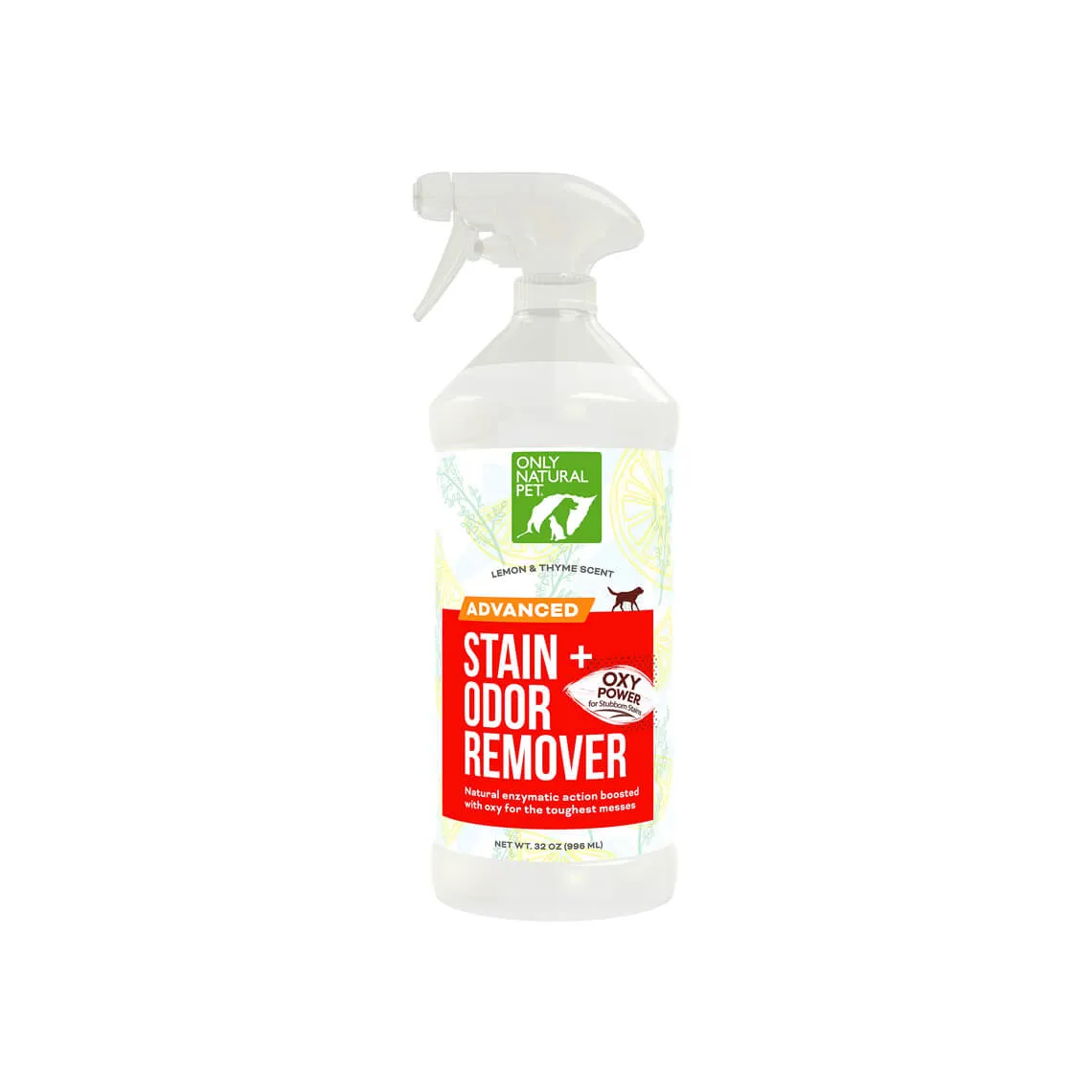 Only Natural Pet Advanced Dog Stain   Odor Remover with Oxy 32 oz