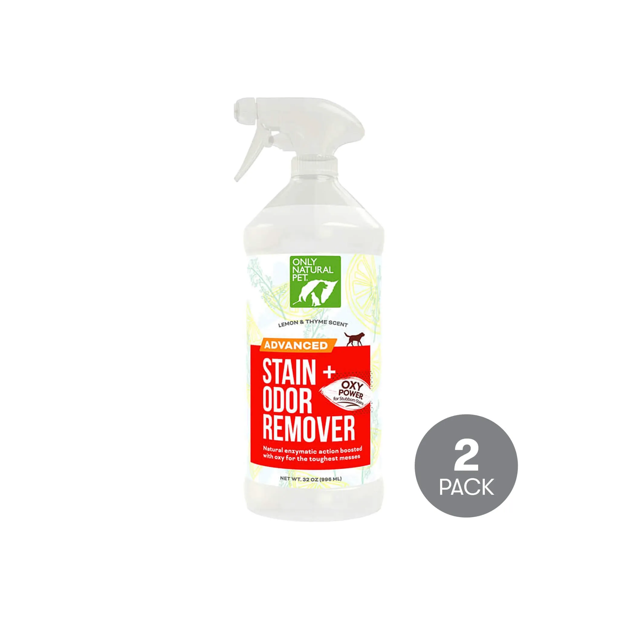 Only Natural Pet Advanced Dog Stain   Odor Remover with Oxy 32 oz