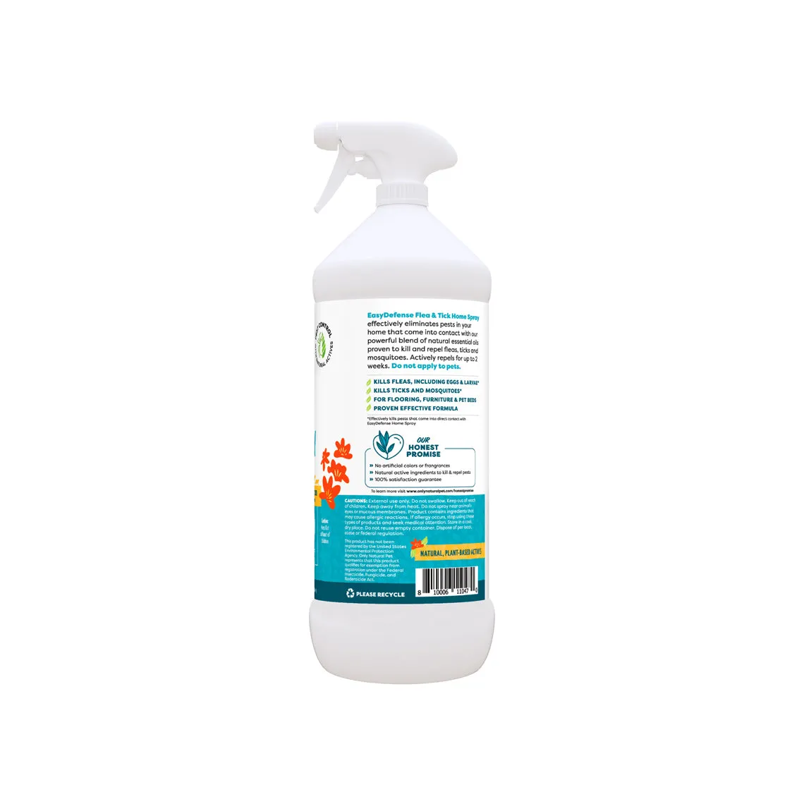Only Natural Pet EasyDefense Flea & Tick Home Spray for Dogs & Cats