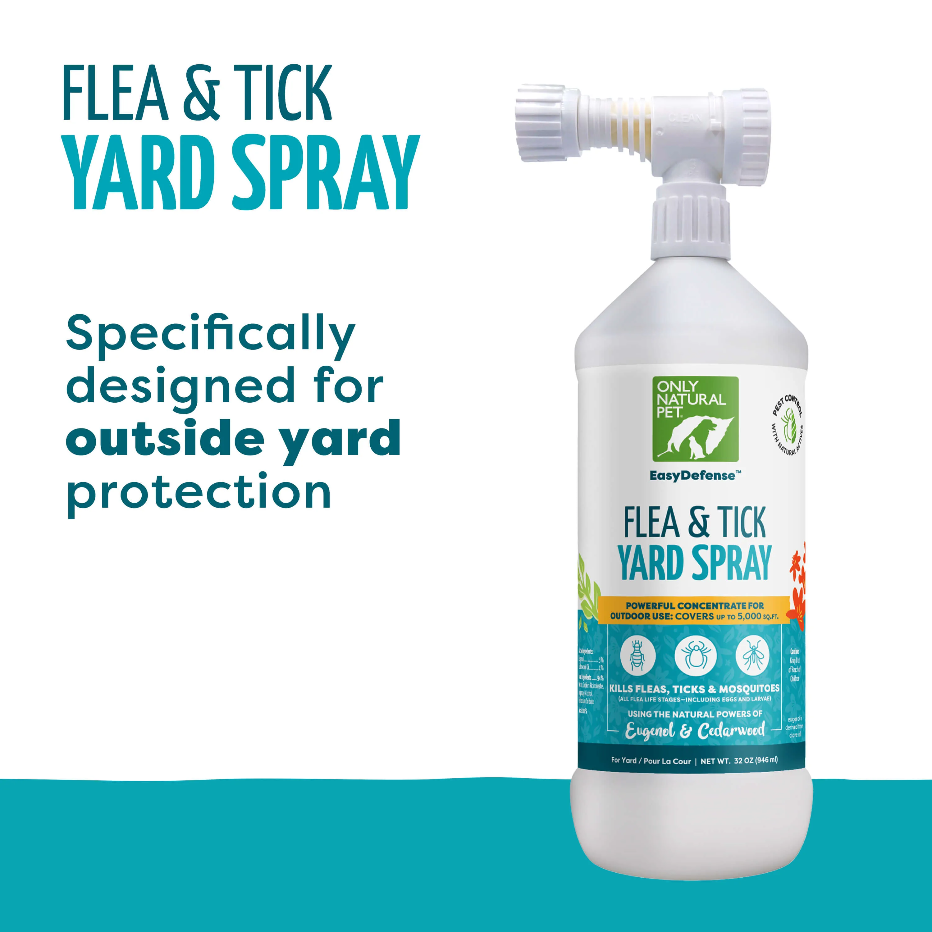 Only Natural Pet EasyDefense Flea & Tick Yard Spray