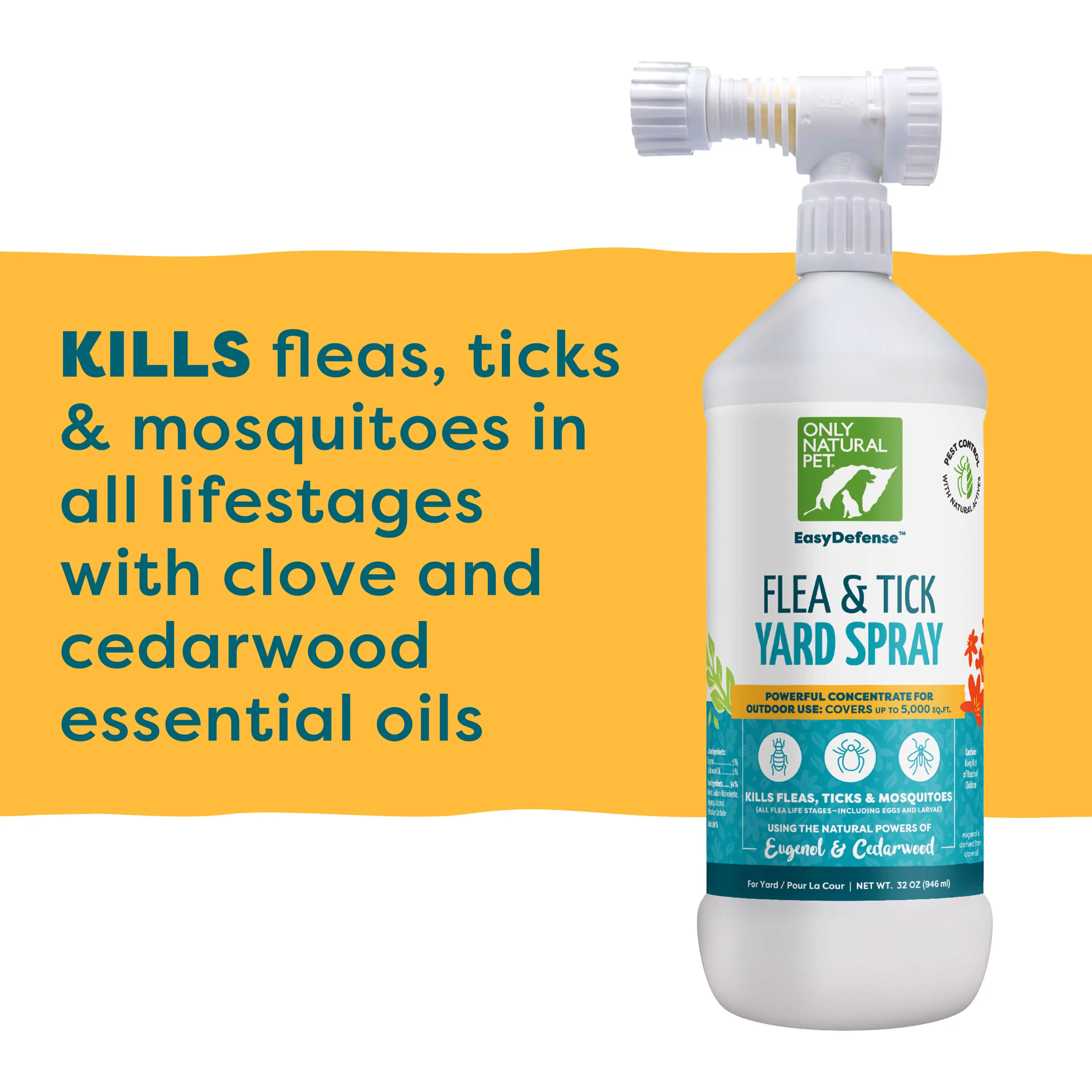 Only Natural Pet EasyDefense Flea & Tick Yard Spray