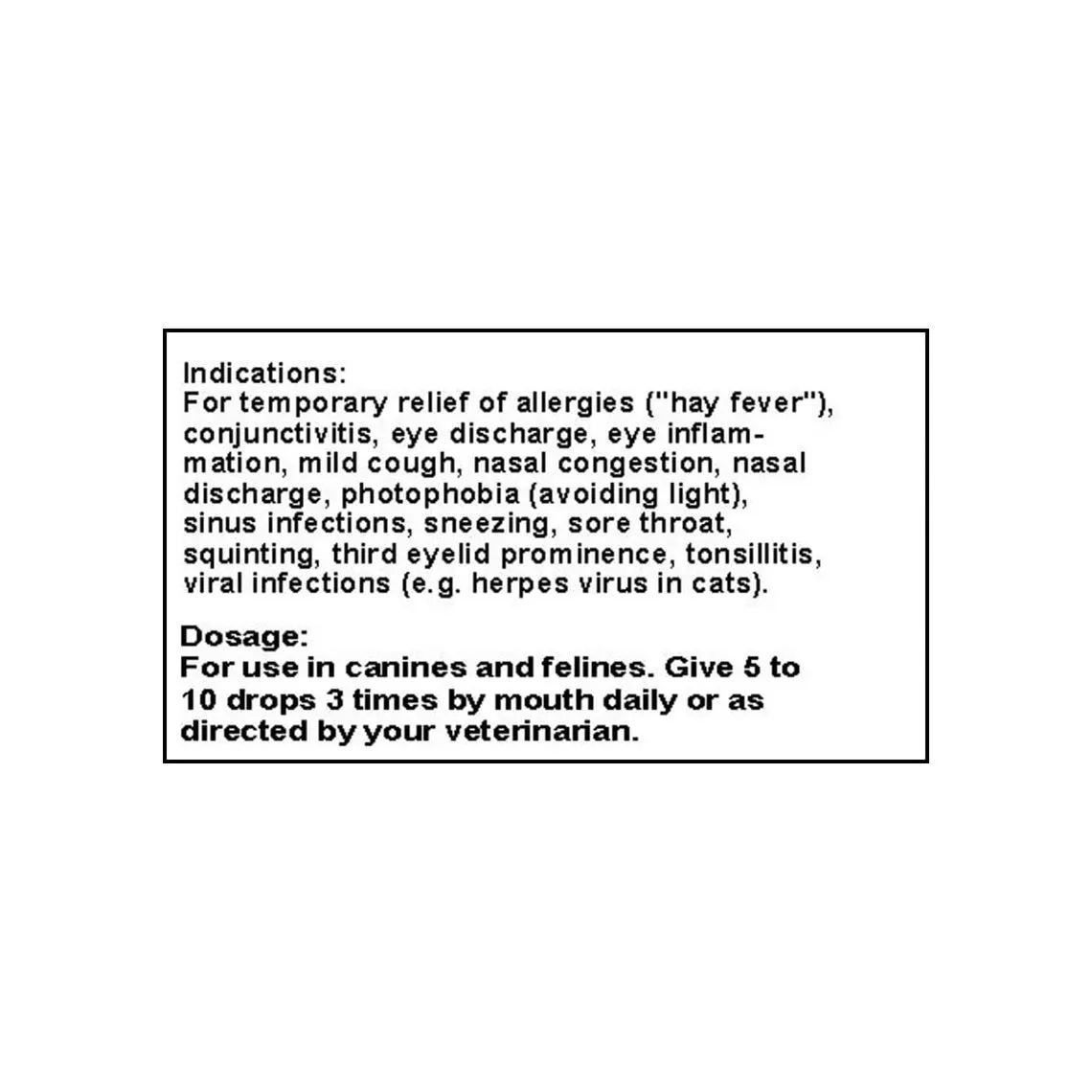 Only Natural Pet Eye & Upper Respiratory Support for Dogs & Cats