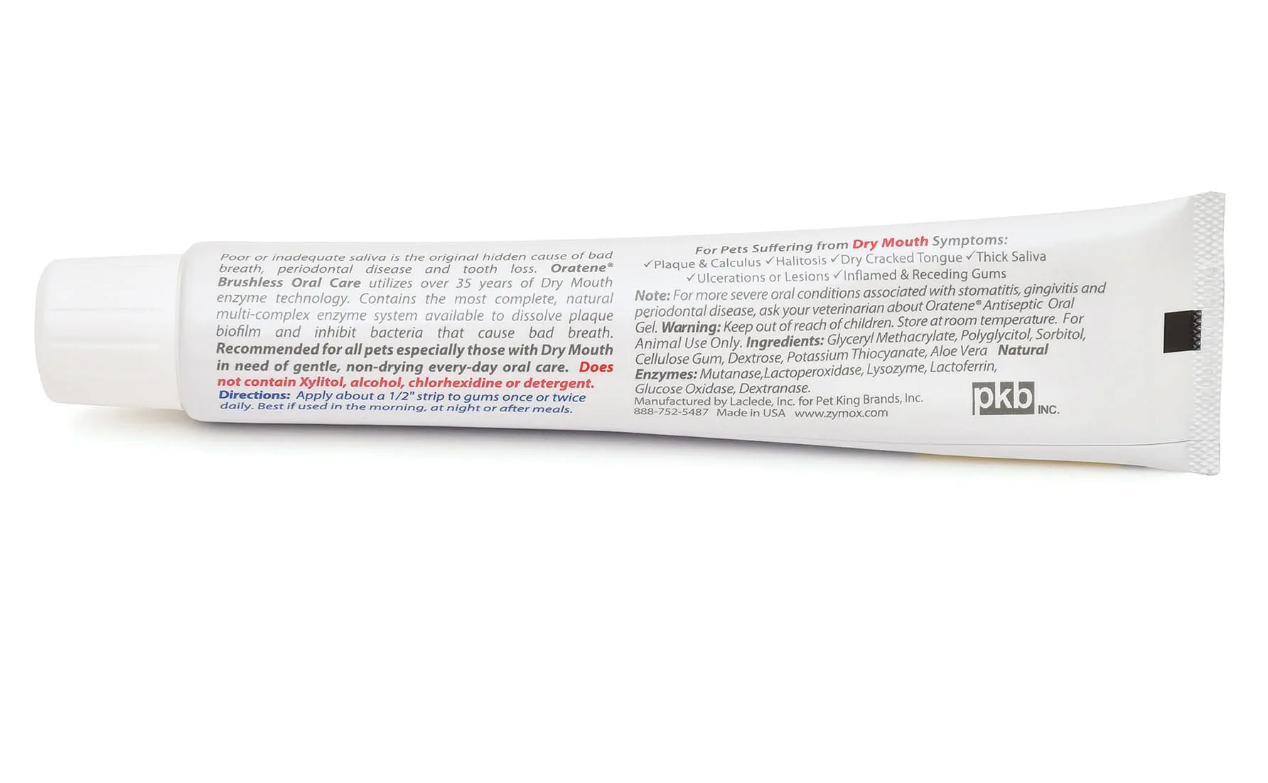 Oratene Brushless Toothpaste Gel