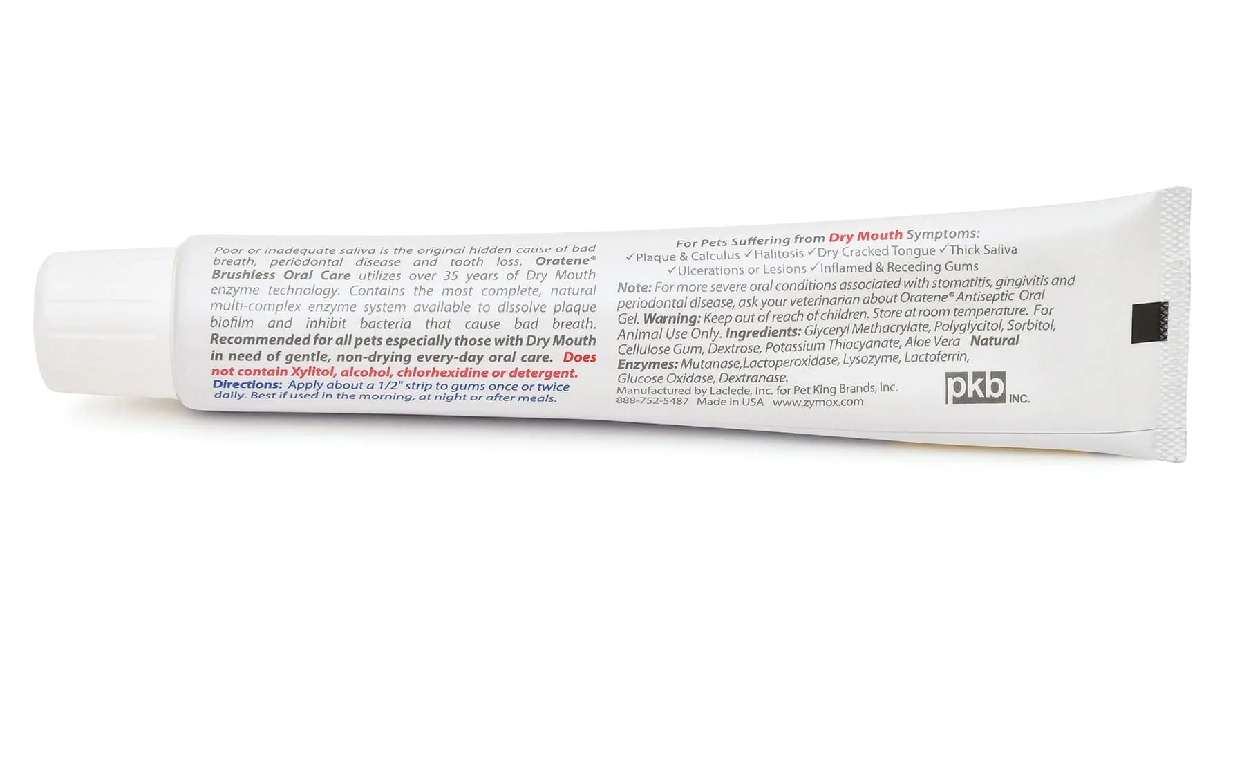 Oratene Brushless Toothpaste Gel