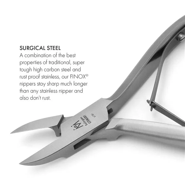 p127 - Straight Blade Pedicure Nippers FINOX® Surgical Stainless Steel Podiatry Tool