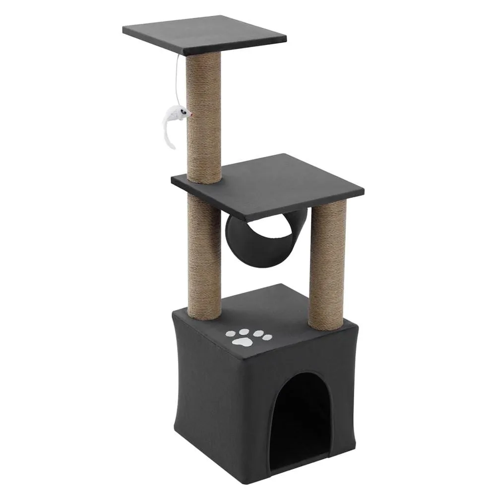 Paws & Claws CATSBY ELSTERNWICK CAT TREE - CHARCOAL