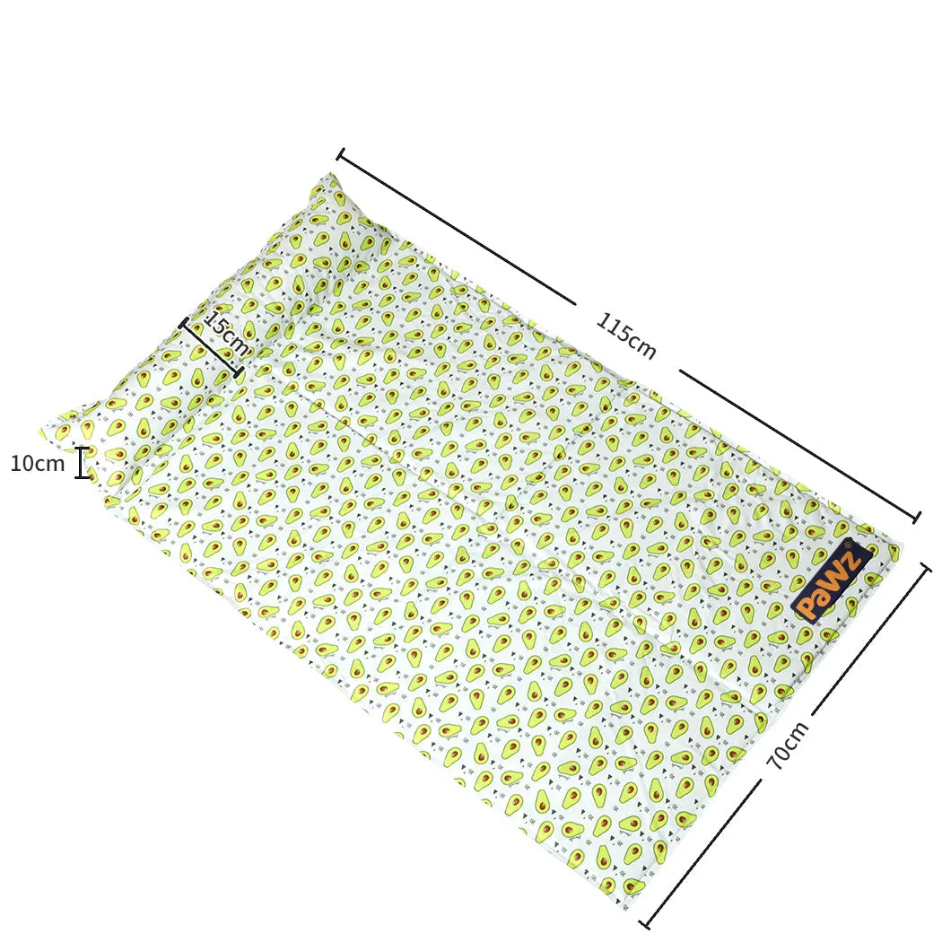 Pet Cooling Mat Cat Dog Gel Non-Toxic Bed Pillow Sofa Self-Cooling Summer - L