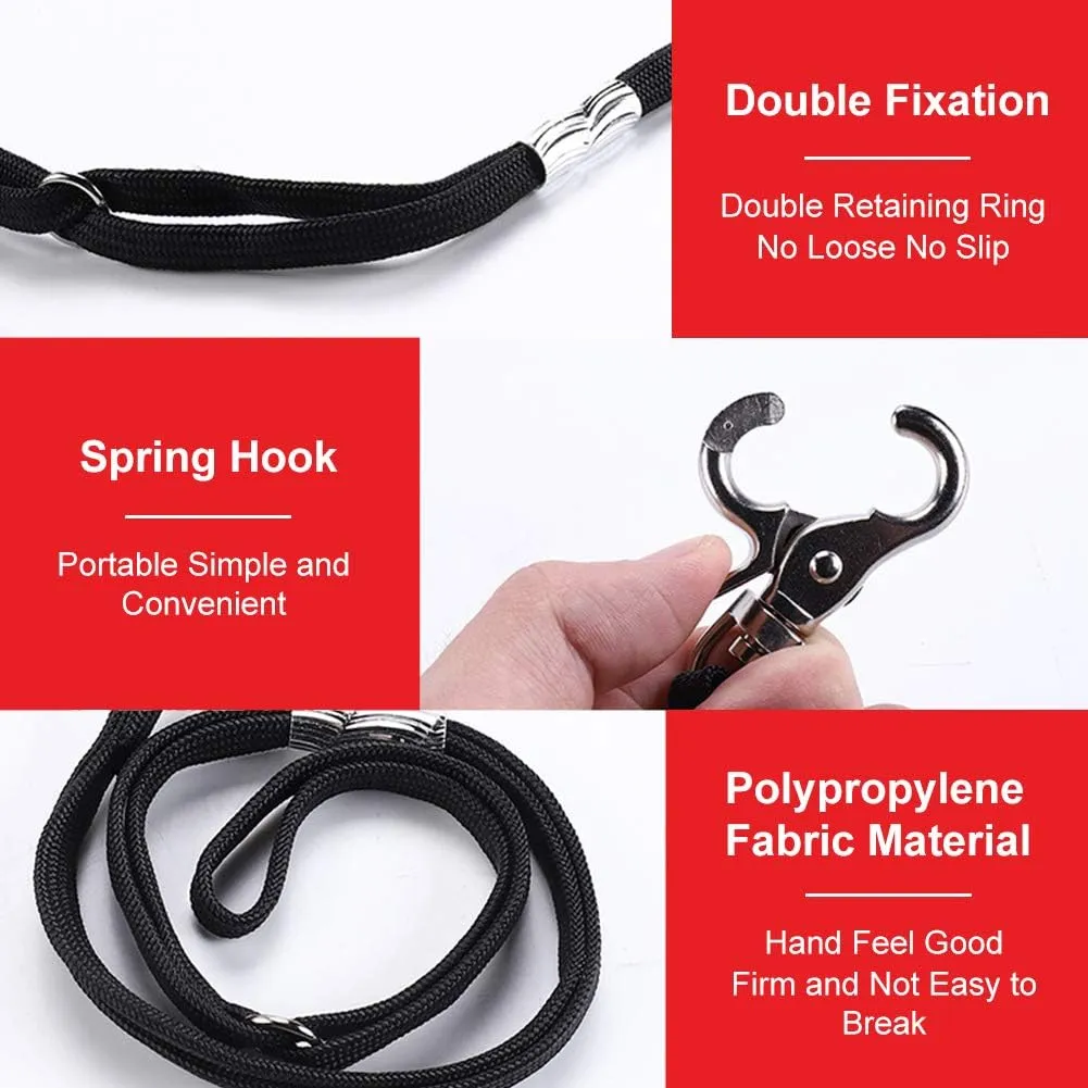 Pet Grooming Loops, Professional Dog Cat Adjustable Restraint Rope Harness Noose for Grooming Table Arm Bath(L Bolt Snap)