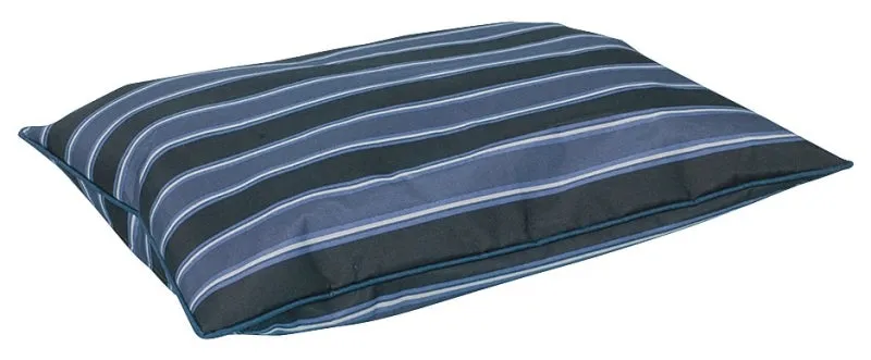 Petmate 26548 Pillow Bed, 27 in L, 36 in W, Polyester Fill, Fabric/PVC, Assorted :EA: QUANTITY: 1